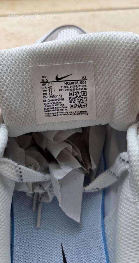 Nike P-6000 Silver/ice Greysize Eu 42 brand new - nuotraukos Nr. 3