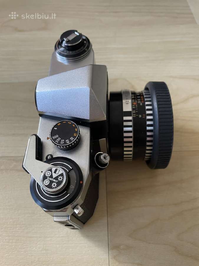 Praktica pl nova I+zeiss Jena Tessar 50mm f/2.8 - nuotraukos Nr. 2