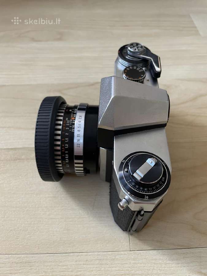 Praktica pl nova I+zeiss Jena Tessar 50mm f/2.8 - nuotraukos Nr. 3