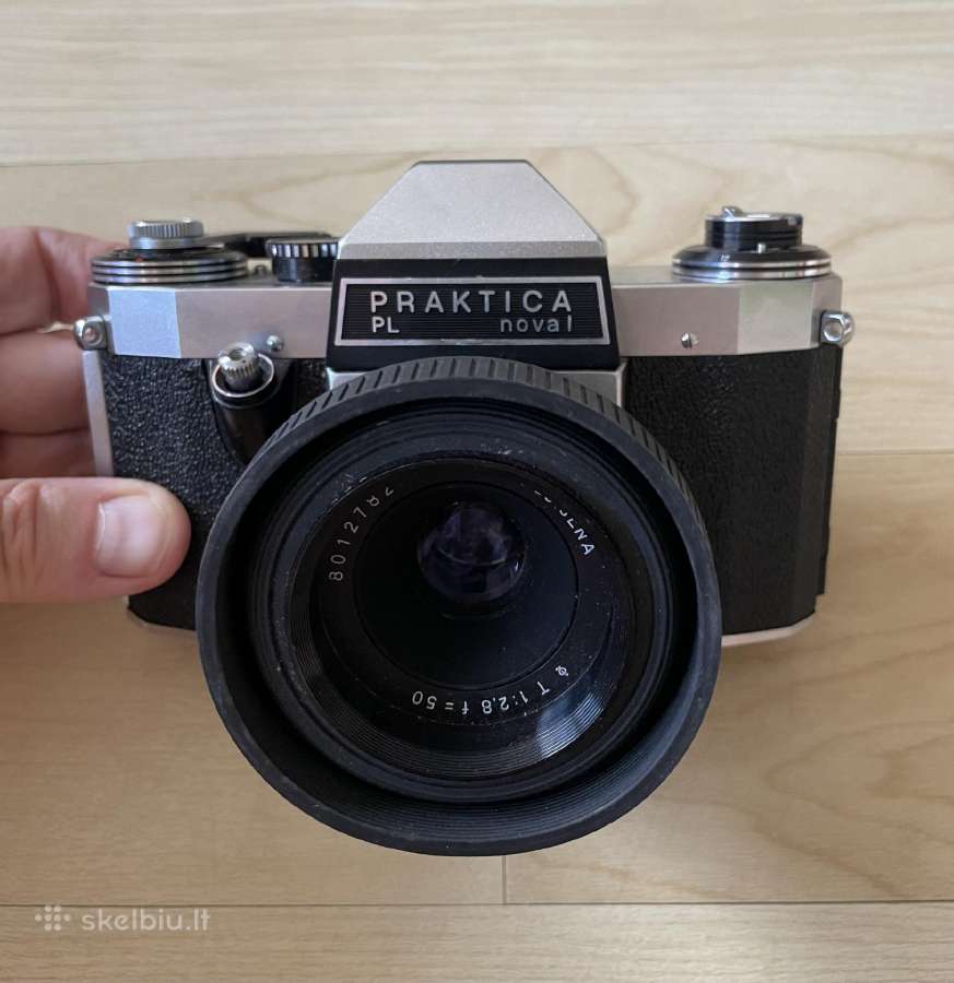 Praktica pl nova I+zeiss Jena Tessar 50mm f/2.8 - nuotraukos Nr. 6