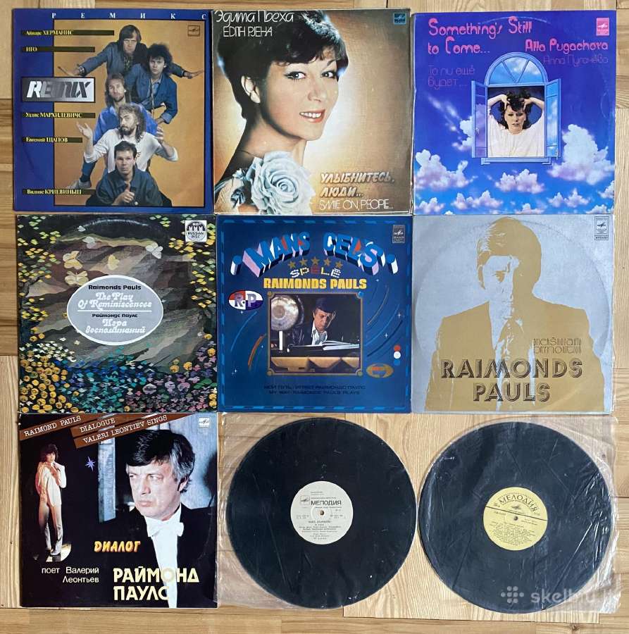 Įvairios Vinilinės Plokštelės