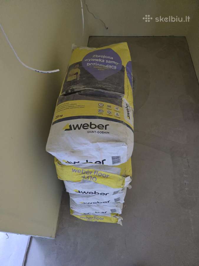 Weber floor 4310 grindų lyginimo mišinys