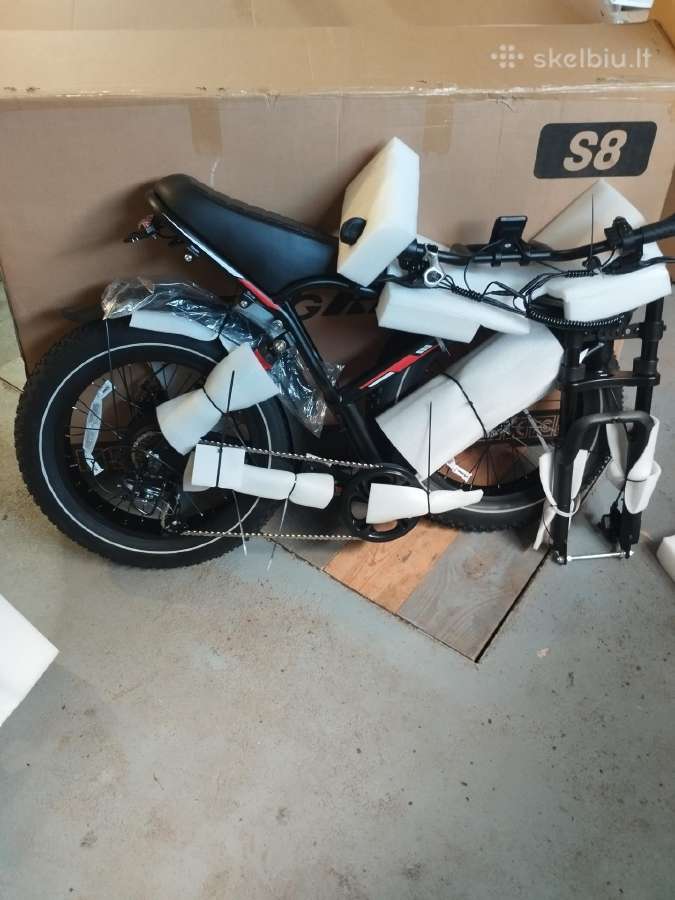 Elektrinis purvo dviratis, purvo motociklas, moped - nuotraukos Nr. 6