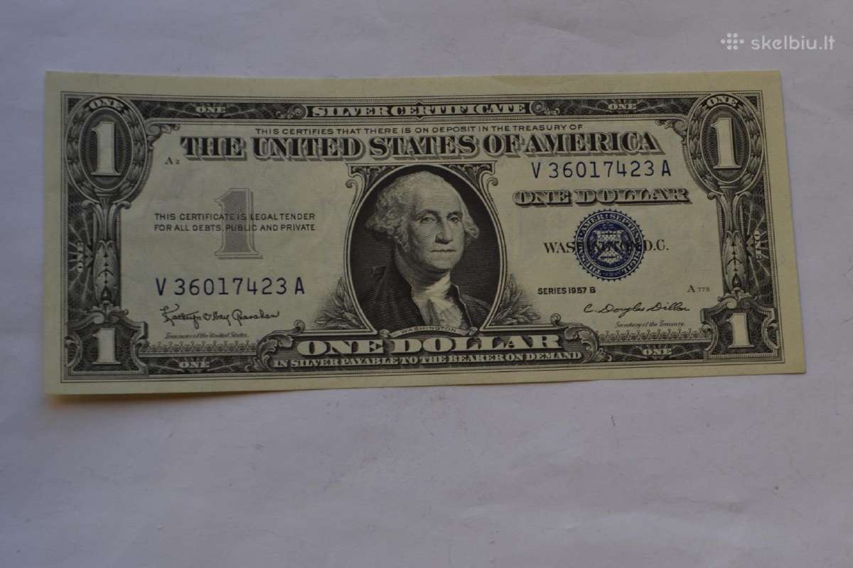 1957 m.1 doleris Unc