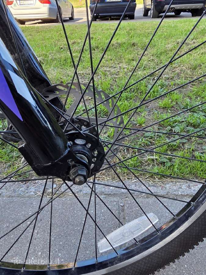 Dviratis vaikams Huffy Extent 24", violetinis - nuotraukos Nr. 4