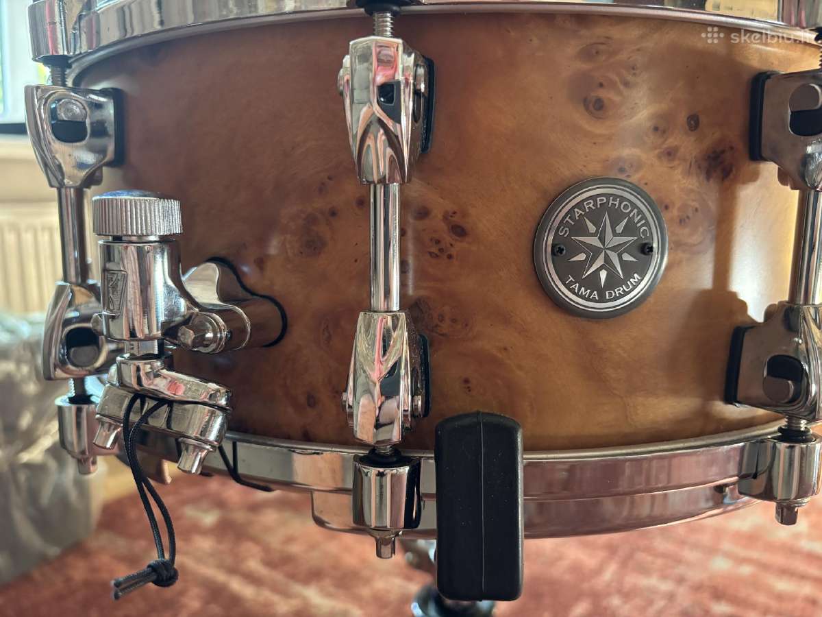 Tama Starphonic Maple Satin Map Burl 146