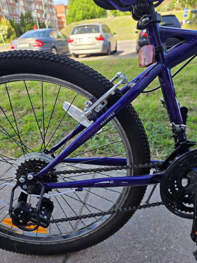 Dviratis vaikams Huffy Extent 24", violetinis - nuotraukos Nr. 10