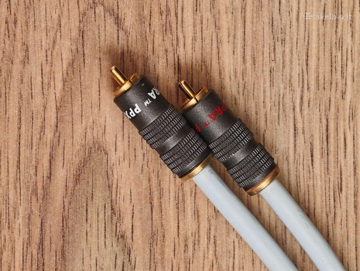 Supra Ppx Eff-i Rca made in Sweden kabeliai
