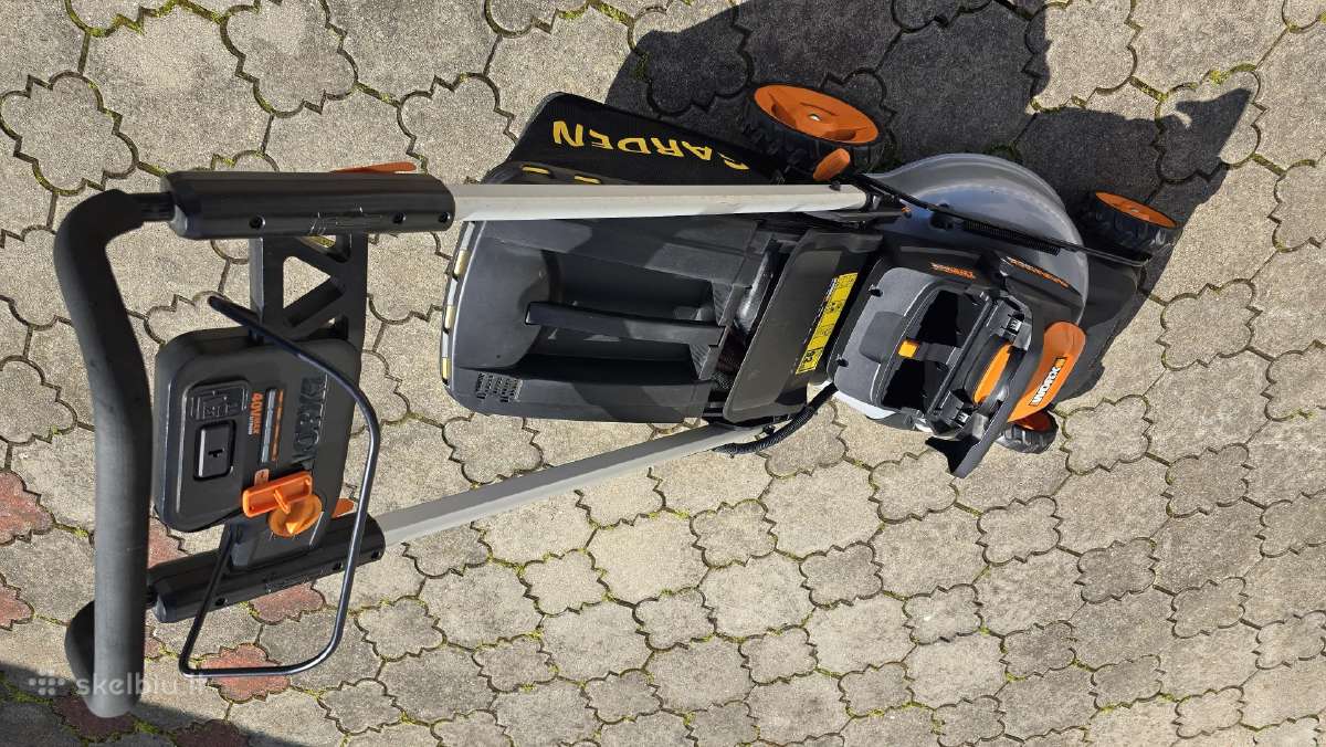 Parduodama Akumuliatorinė vejapjovė Worx Wg779e - nuotraukos Nr. 5
