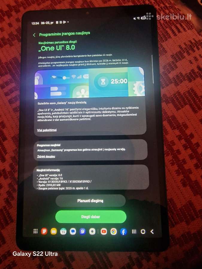 Plancete samsung tab