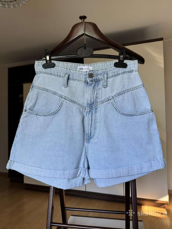 Zara šortai paaukštintu liemeniu 38 dydis - nuotraukos Nr. 9