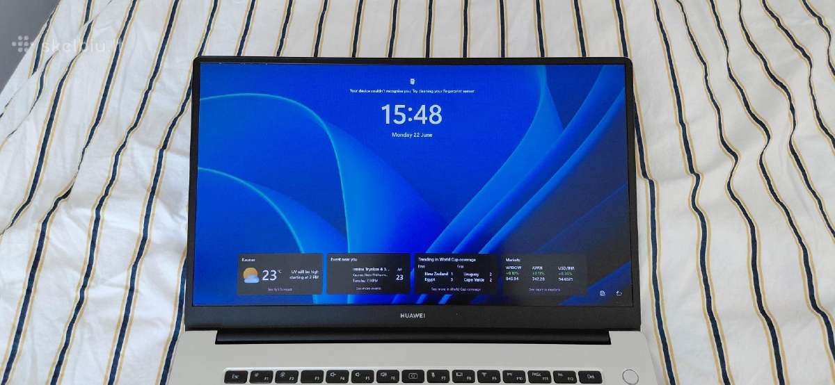 Huawei Matebook D15 Ryzen 5 3500u 8gb RAM Ss