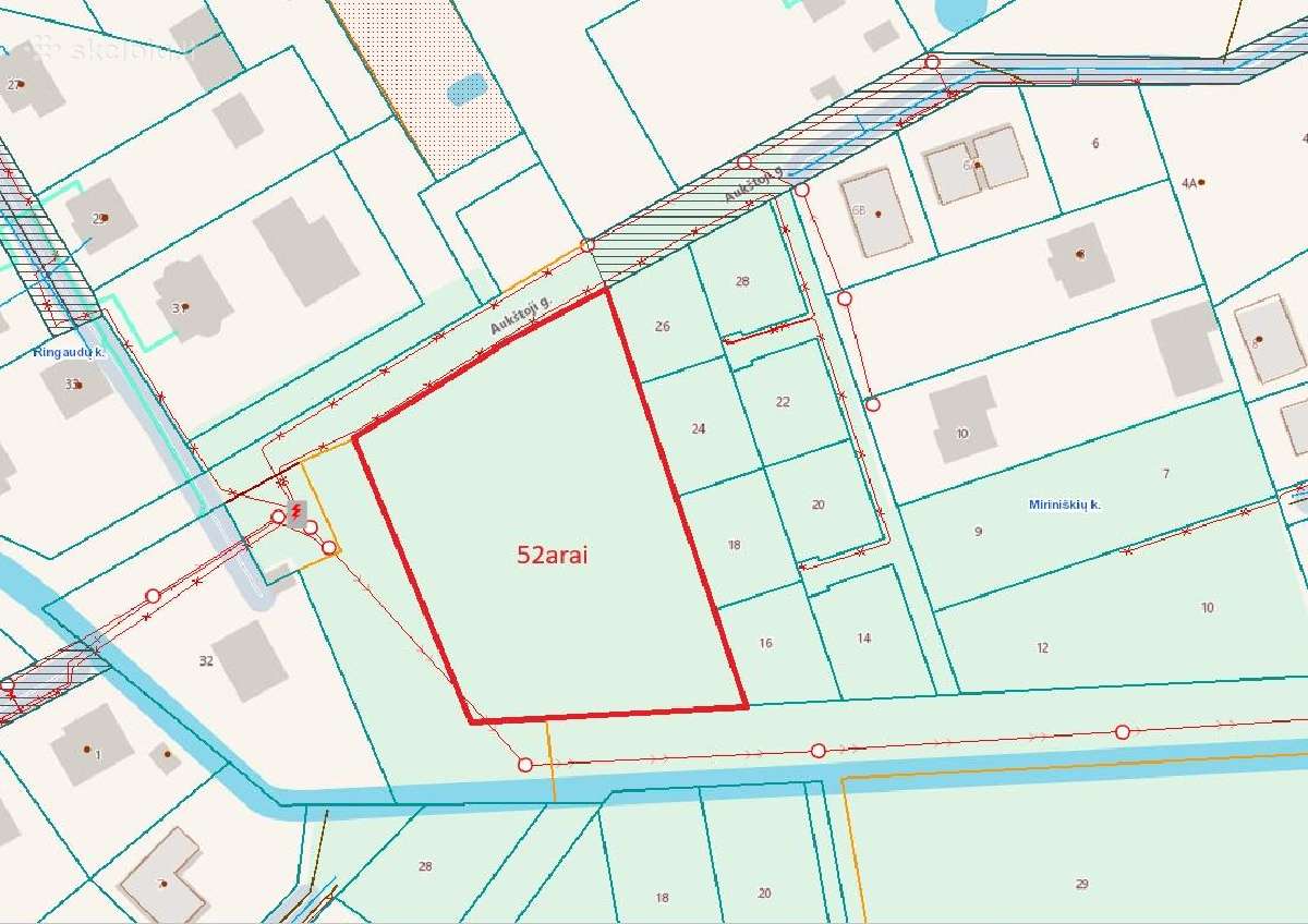 Parduodamas 52 Arų Sklypas Ringauduose
