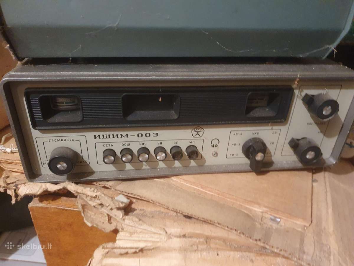 Sovietine/rusiska radijo aparatura
