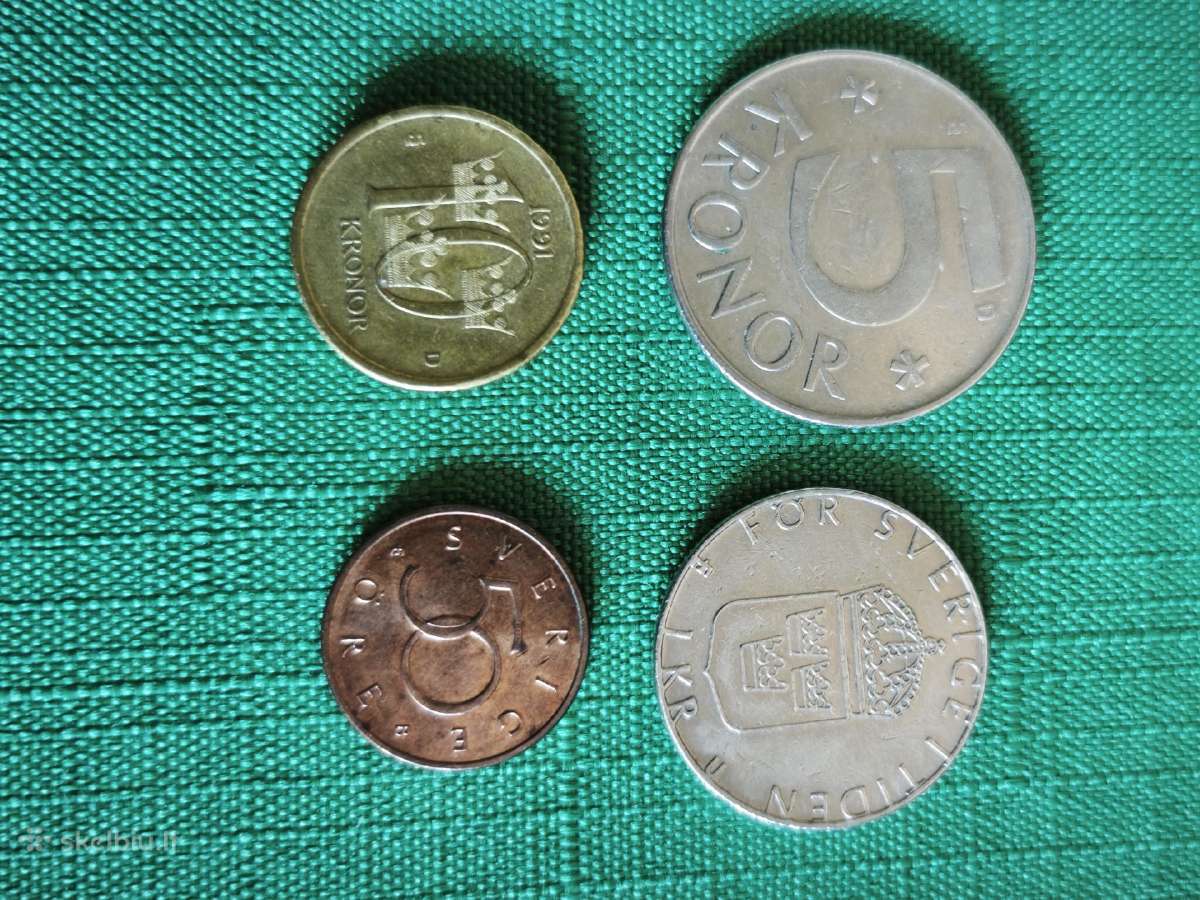 Europos įvairių šalių monetos (2)