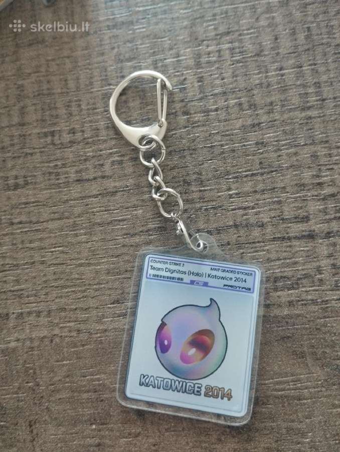 Csgo/cs2/counter-strike Katowice 2014 keychain - nuotraukos Nr. 3