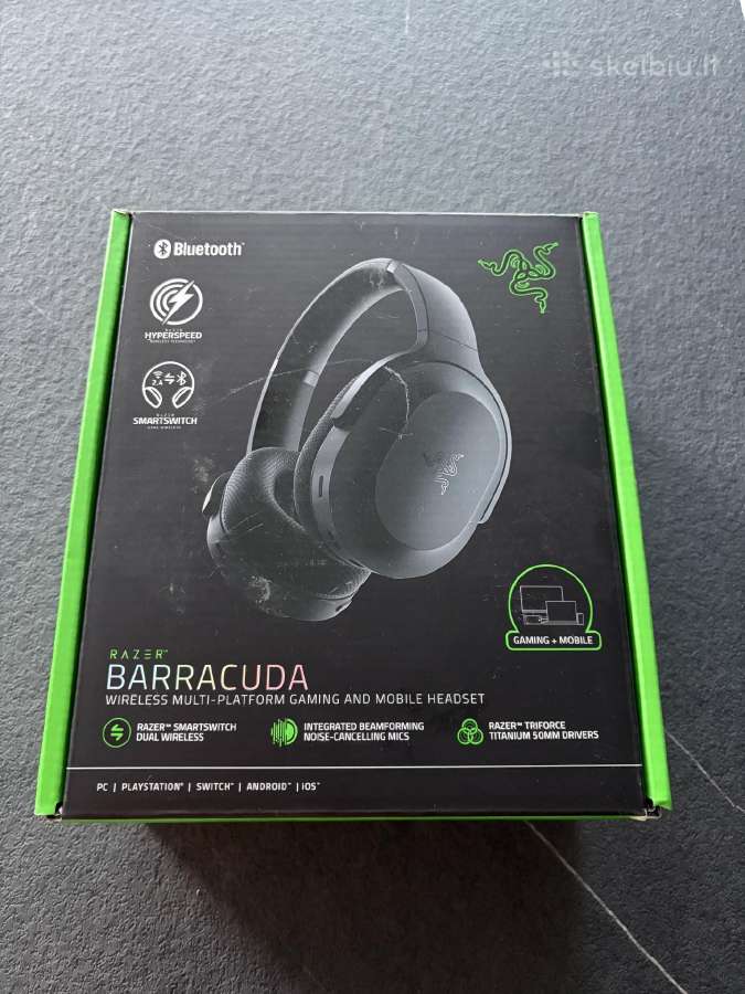Razer Barracuda belaidės ausinės