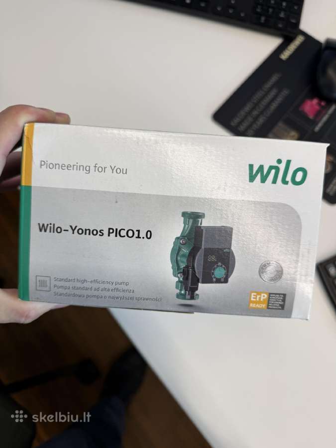 Parduodu naują Wilo siurblį Yonos Pico 1.0