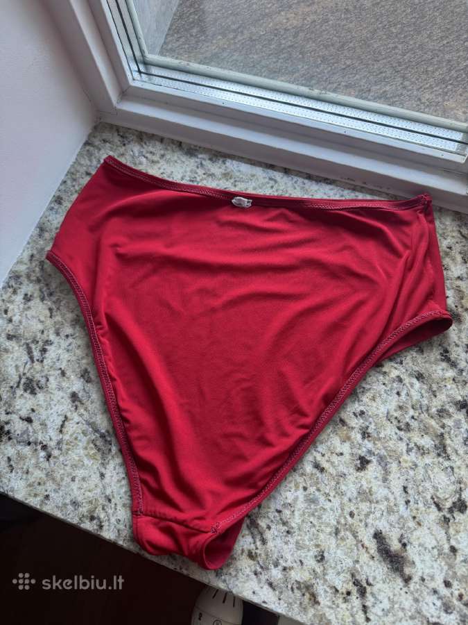 Oysho Ruffle raudonas atskiras bikinis 40/42 dydis - nuotraukos Nr. 24