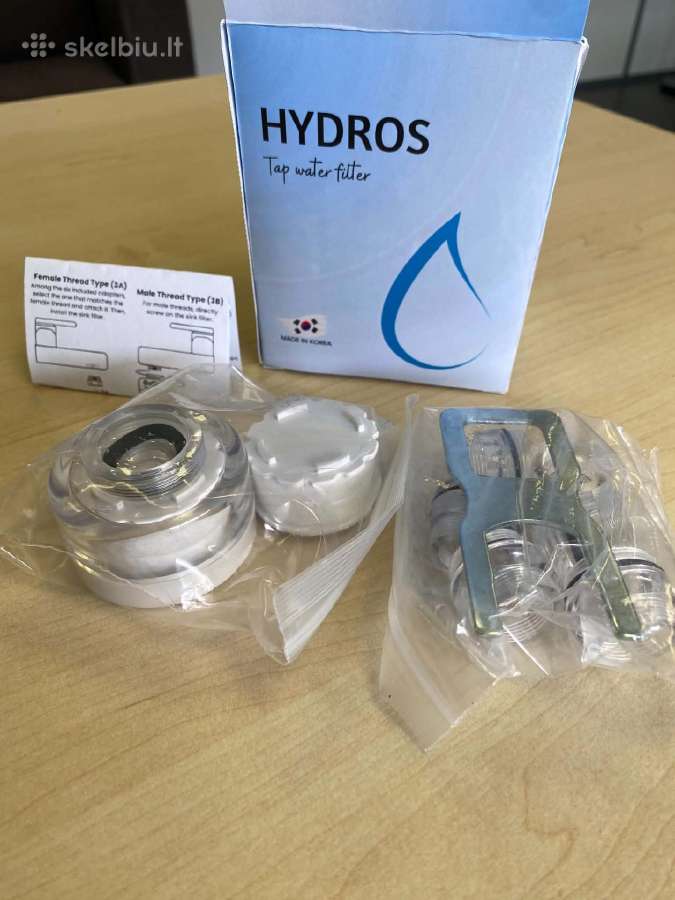 Naujas virtuvės / vonios vandens filtras Hydros (a