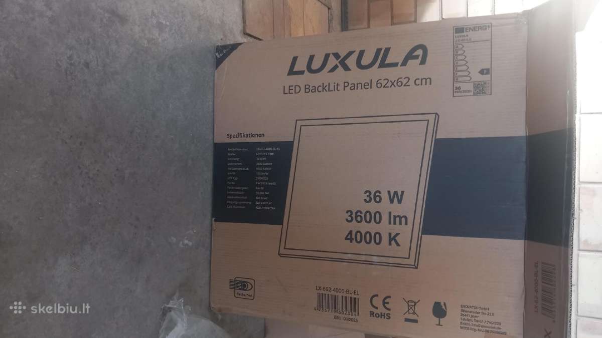 Naujos LED panelės luxula - nuotraukos Nr. 4