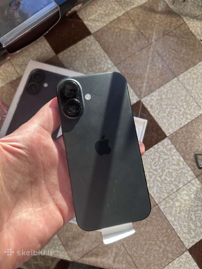 iPhone 16, 2 men senumo, nenaudotasjuodas