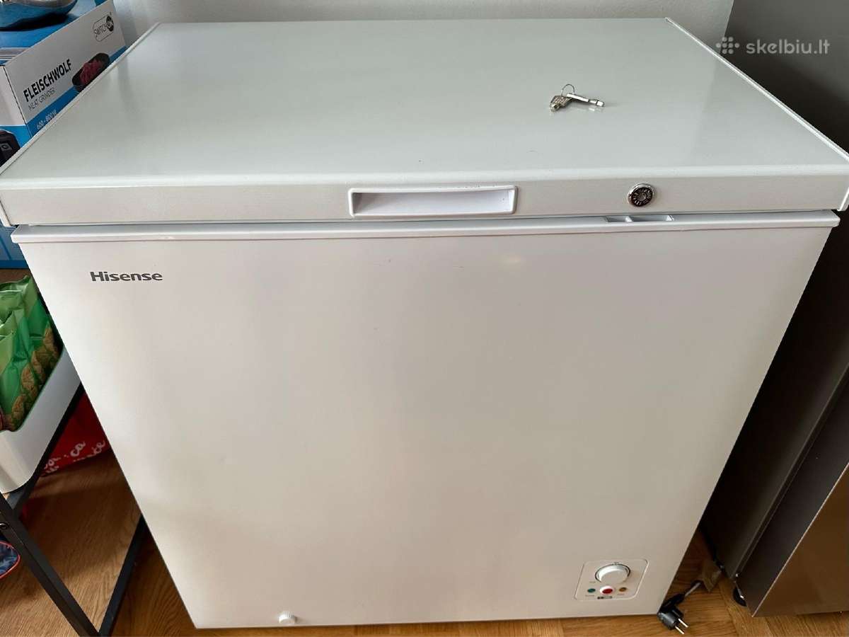 Puikios būklės 200l Šaldiklis Hisense Fc258d4aw1