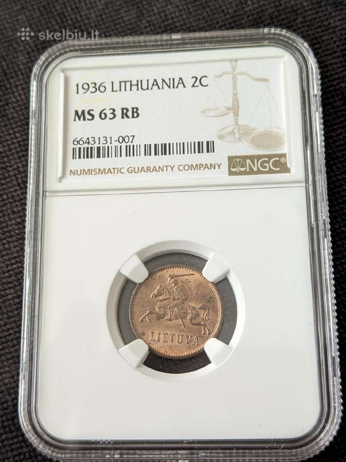 2 centai 1936 - nuotraukos Nr. 2