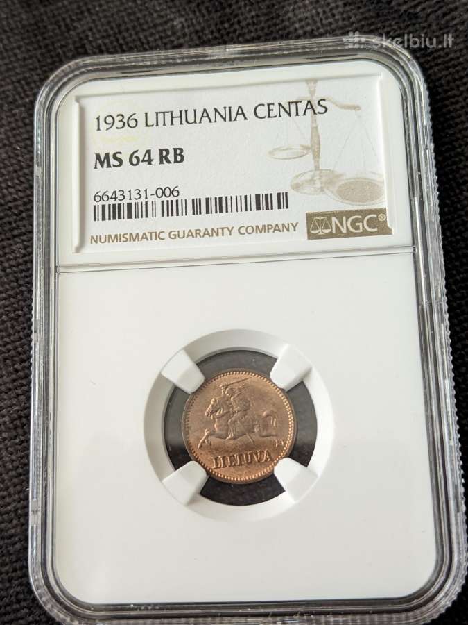 1 Centas 1936 - nuotraukos Nr. 2