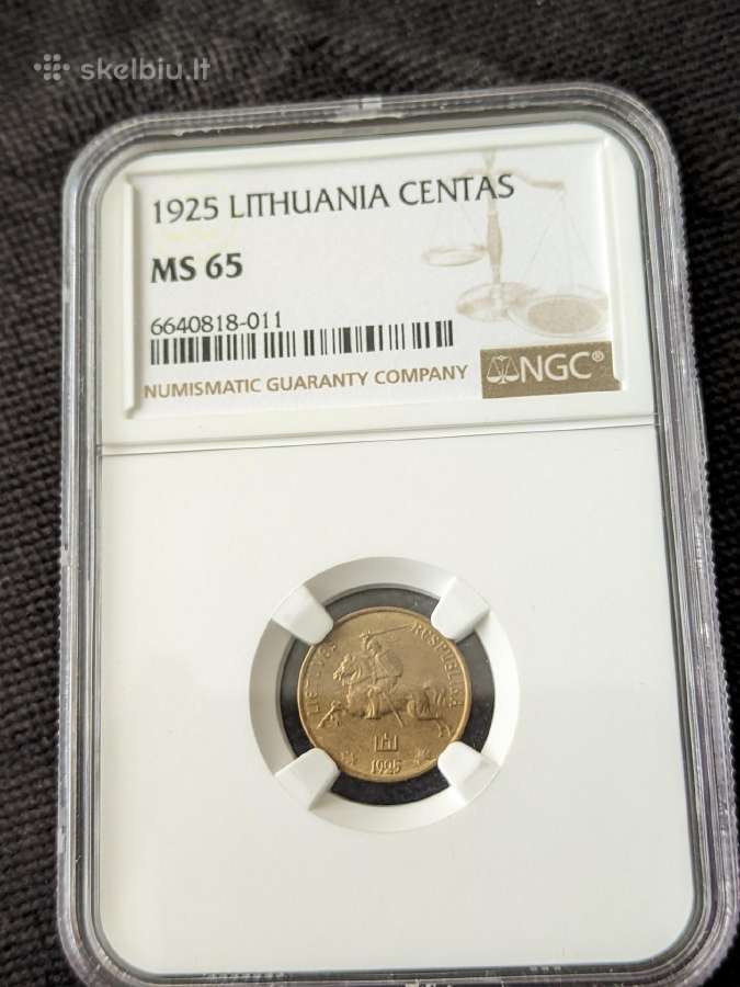 1 Centas 1925 - nuotraukos Nr. 2