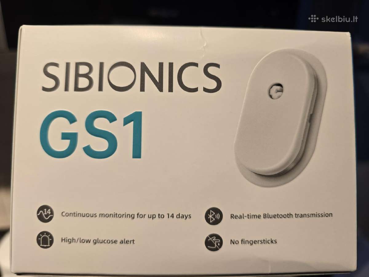 Sibionics Gs1 gliukozės sensorius