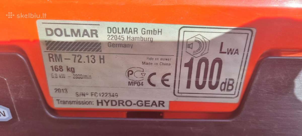 Dolmar - nuotraukos Nr. 3