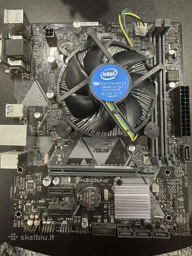 Motinine plokšt Asus H310m-k + Intel i3.
