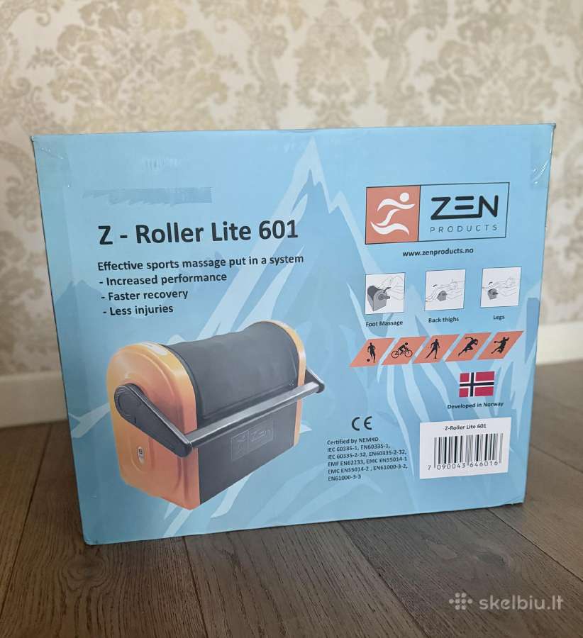 Naujas elektrinis masažinis volas Zen Z-roller Lit - nuotraukos Nr. 3