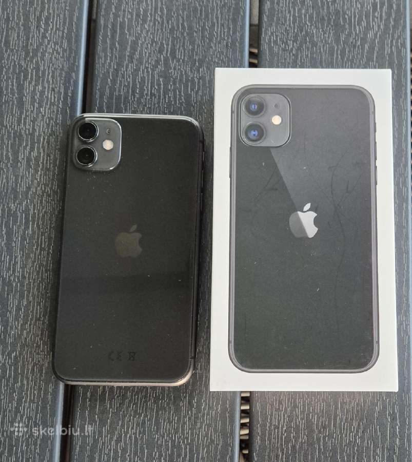 iPhone 11 128gb juodas