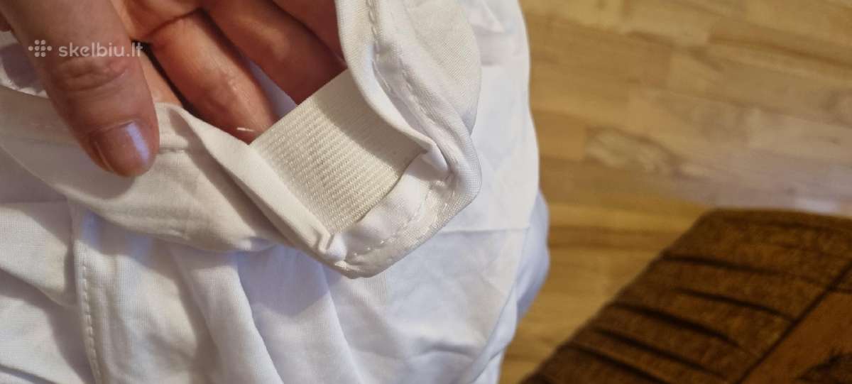 Balti kėdžių užvalkalai šventei – 12 vnt. - nuotraukos Nr. 5