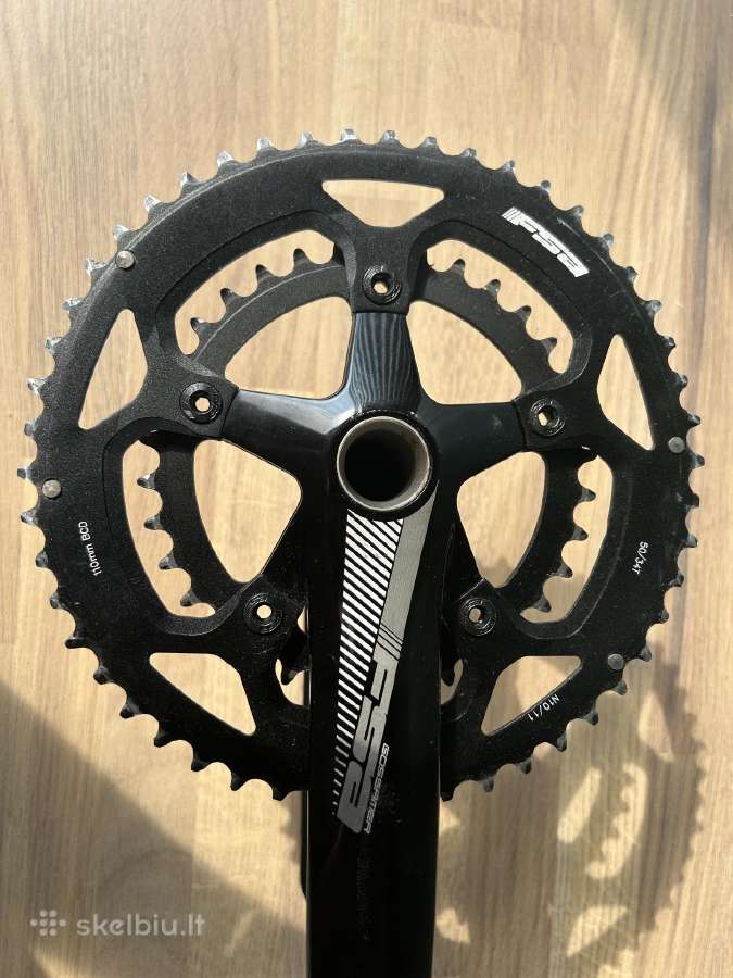 Fsa Gossamer švaistikliai / crankset - nuotraukos Nr. 6