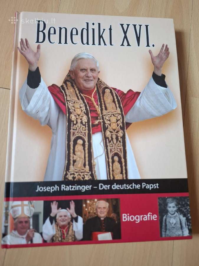 Knyga popiežiaus Benedikto XVI biografija