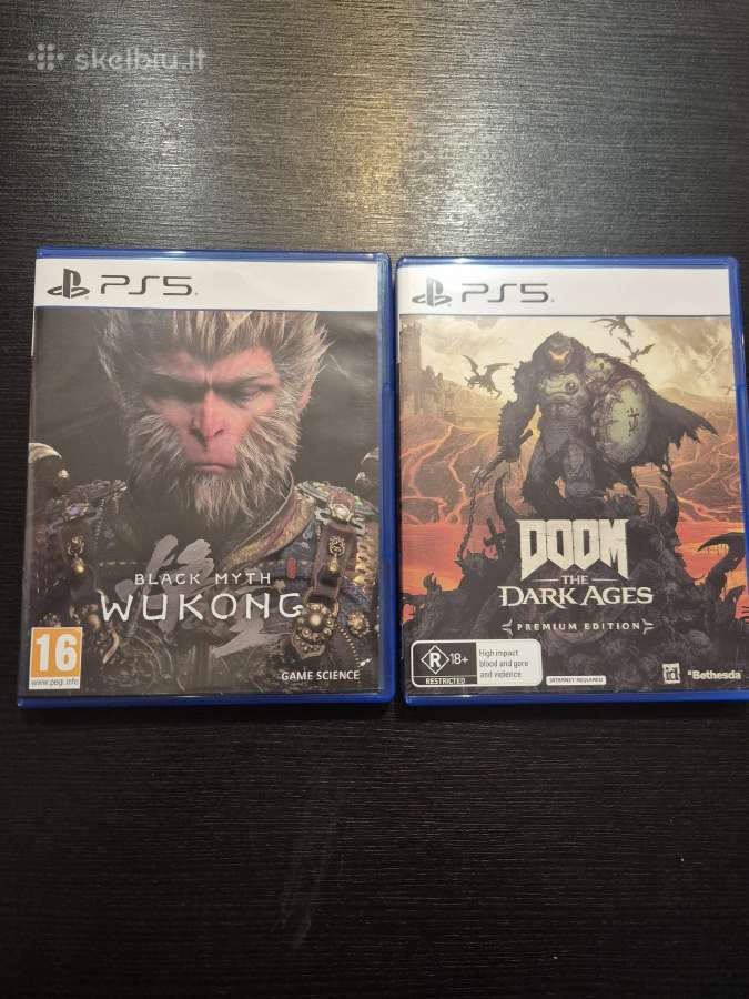 Parduodu Wukong ir Doom dark ages
