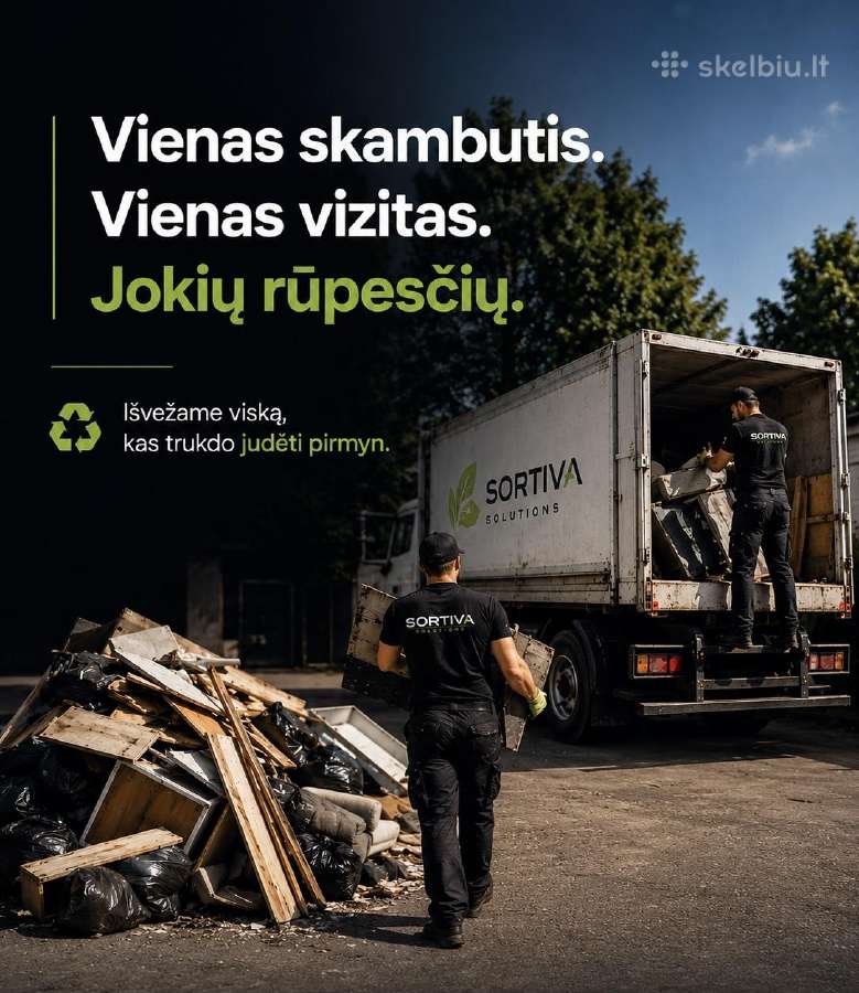 Perkraustymo & aplinkos tvarkymo paslaugos