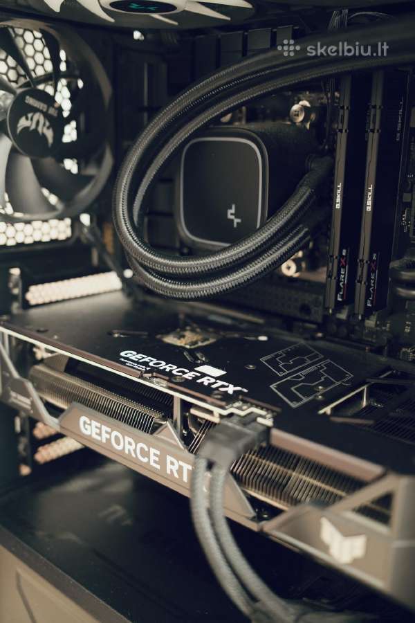 Monitorius, klaviatūra, pelė. Rtx4070ti 7800x3d - nuotraukos Nr. 2