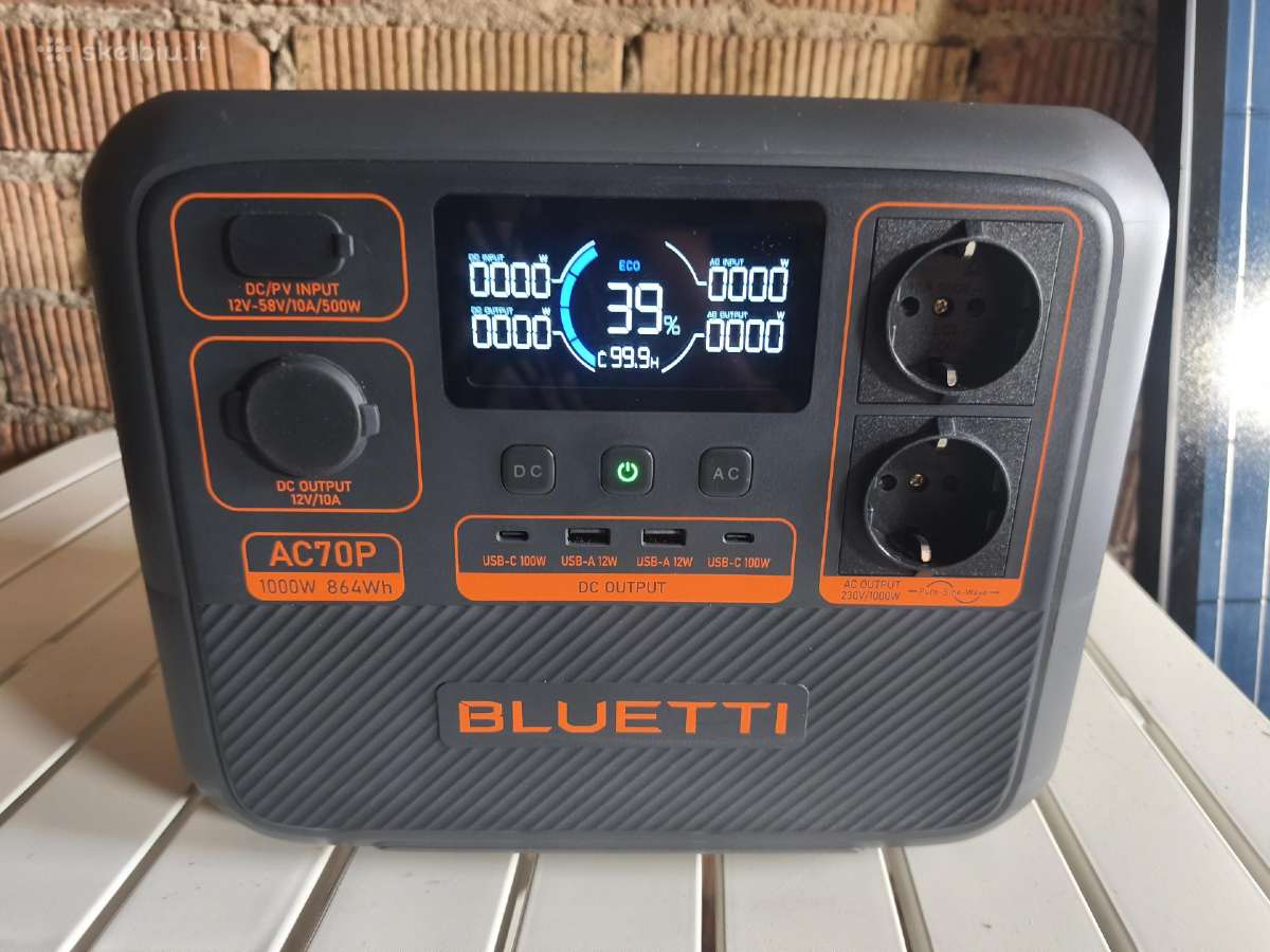 Bluetti ac70p 1000w 864wh