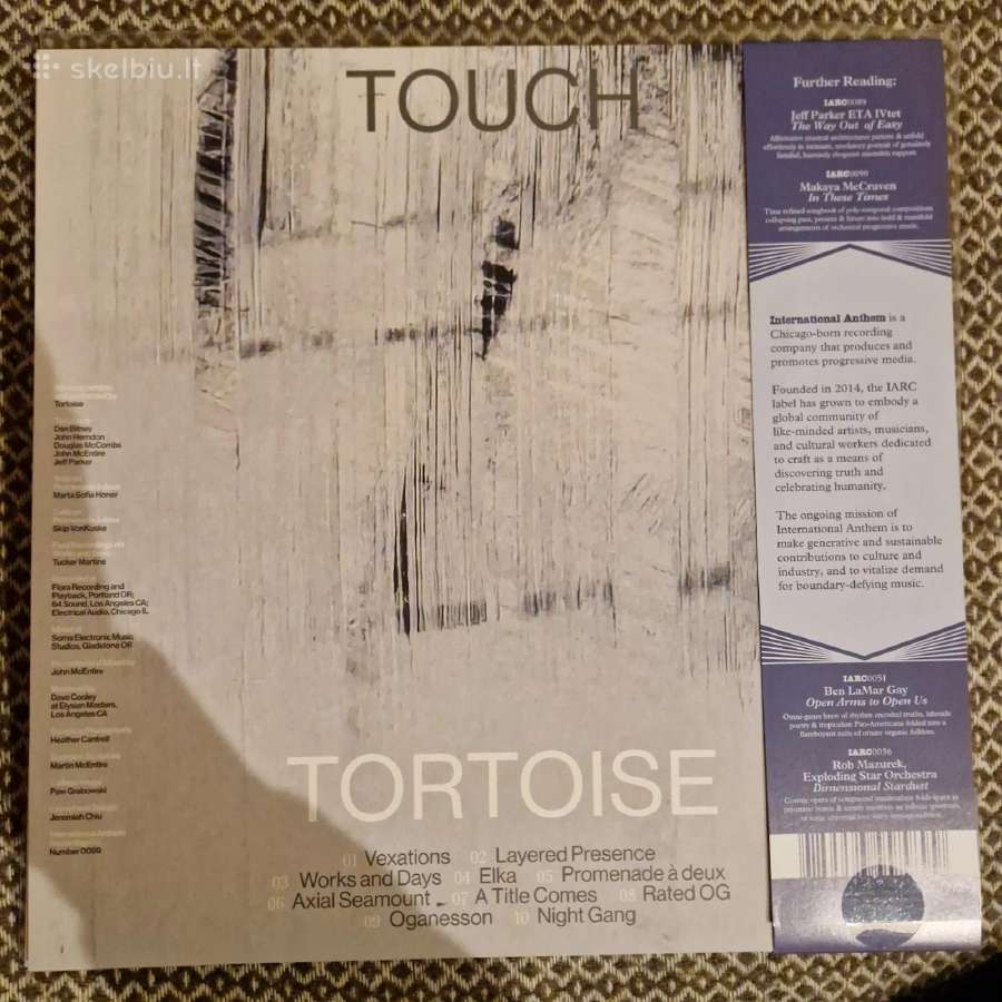 Tortoise – Touch / Vinyl Lp / Signed + Autographed - nuotraukos Nr. 2