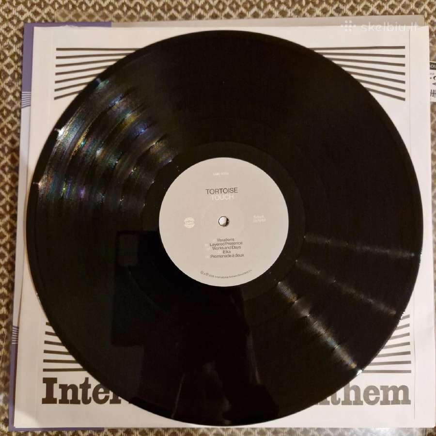 Tortoise – Touch / Vinyl Lp / Signed + Autographed - nuotraukos Nr. 3