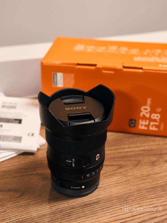 Sony Fe 20mm F1.8 G Fullframe (e-mount) objektyvas - nuotraukos Nr. 4