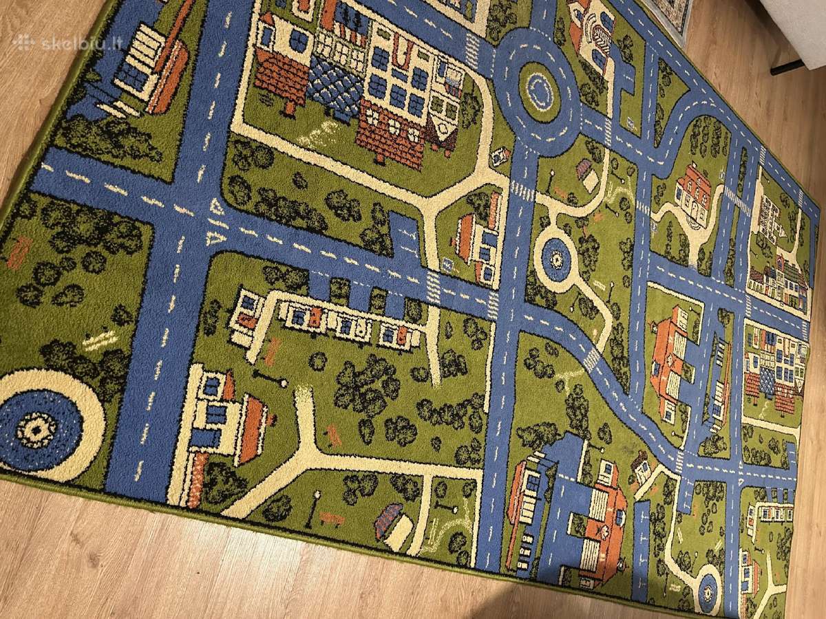 Didelis vaikiškas kilimas, 2x3 m (Dubingiai)