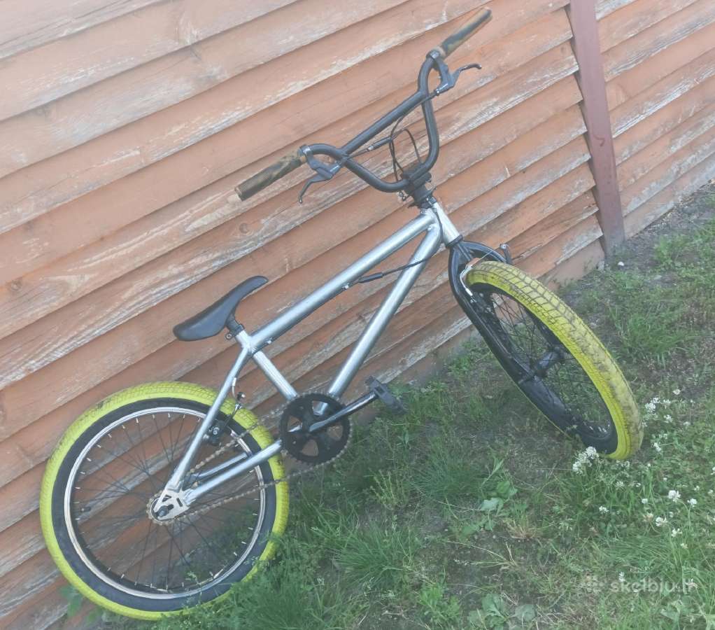 BMX dviratis, paruoštas važinėjimui
