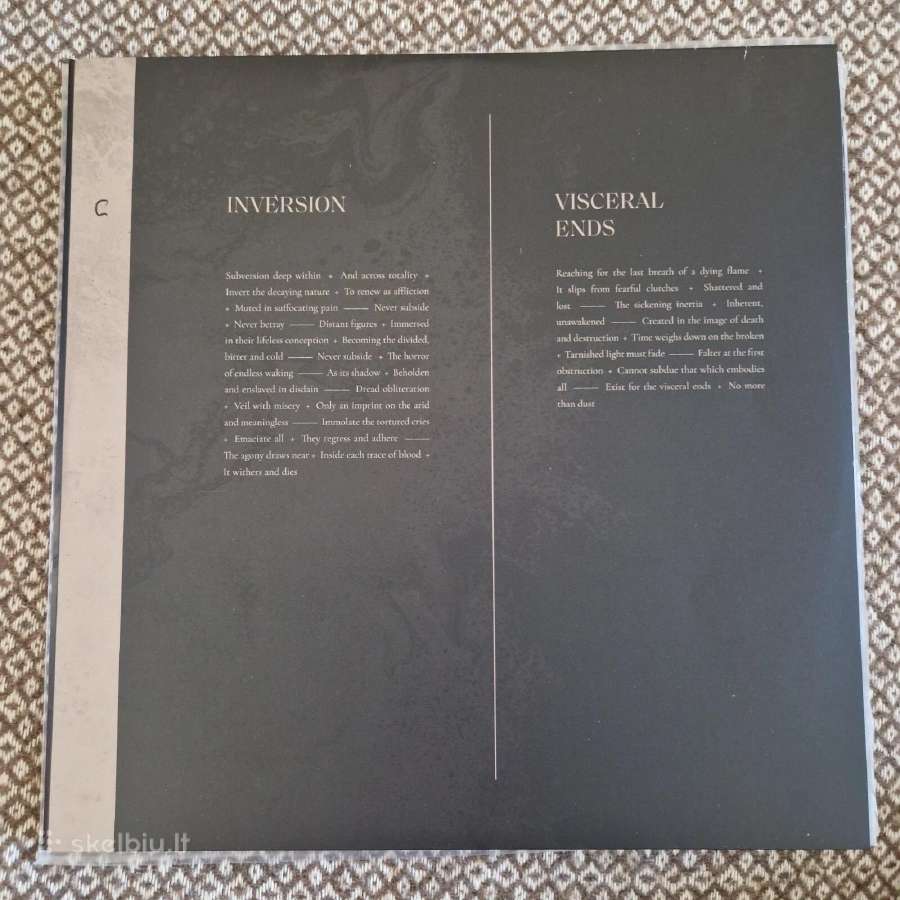 Ulcerate – Stare Into Death And Be Still / Vinyl 2 - nuotraukos Nr. 9