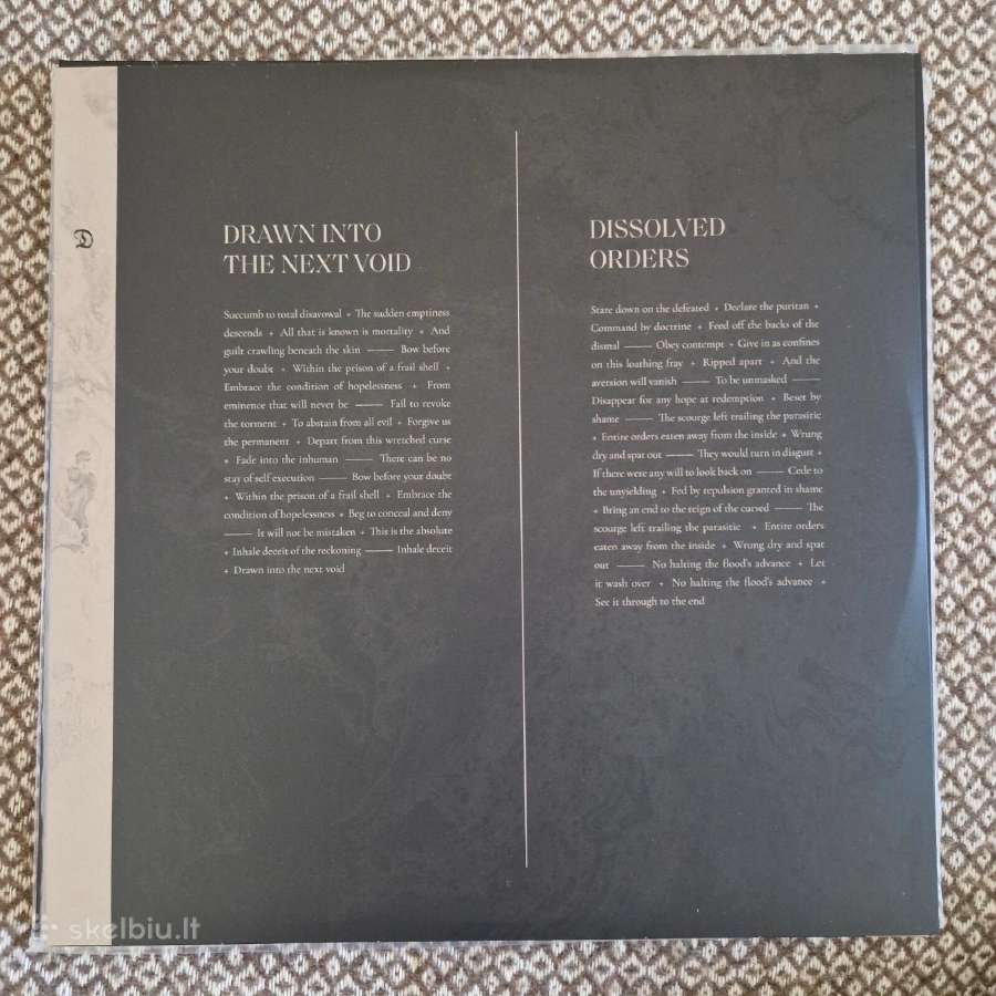 Ulcerate – Stare Into Death And Be Still / Vinyl 2 - nuotraukos Nr. 10