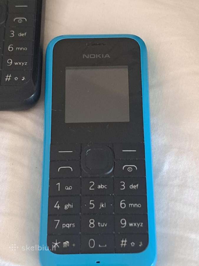 Nokias telefonus su 1 sim su 2 sim